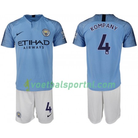 Manchester City KOMPANY 4 Kind Thuis Tenue 2018-19